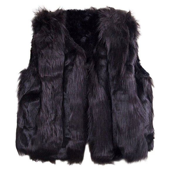 CODE22 Faux Fur Soft Vest - Picture 4 of 4